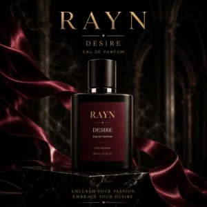 RAYN DESIRE Eau De Parfum 30ml Parfum Wanita Aroma Floral Fruity Tahan Lama Wangi Feminin Elegan Premium Original
