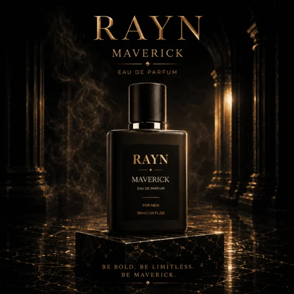 RAYN MAVERICK Eau De Parfum 30ml Parfum Pria Aroma Woody Spicy Maskulin Tahan Lama Wangi Premium Elegan Origina